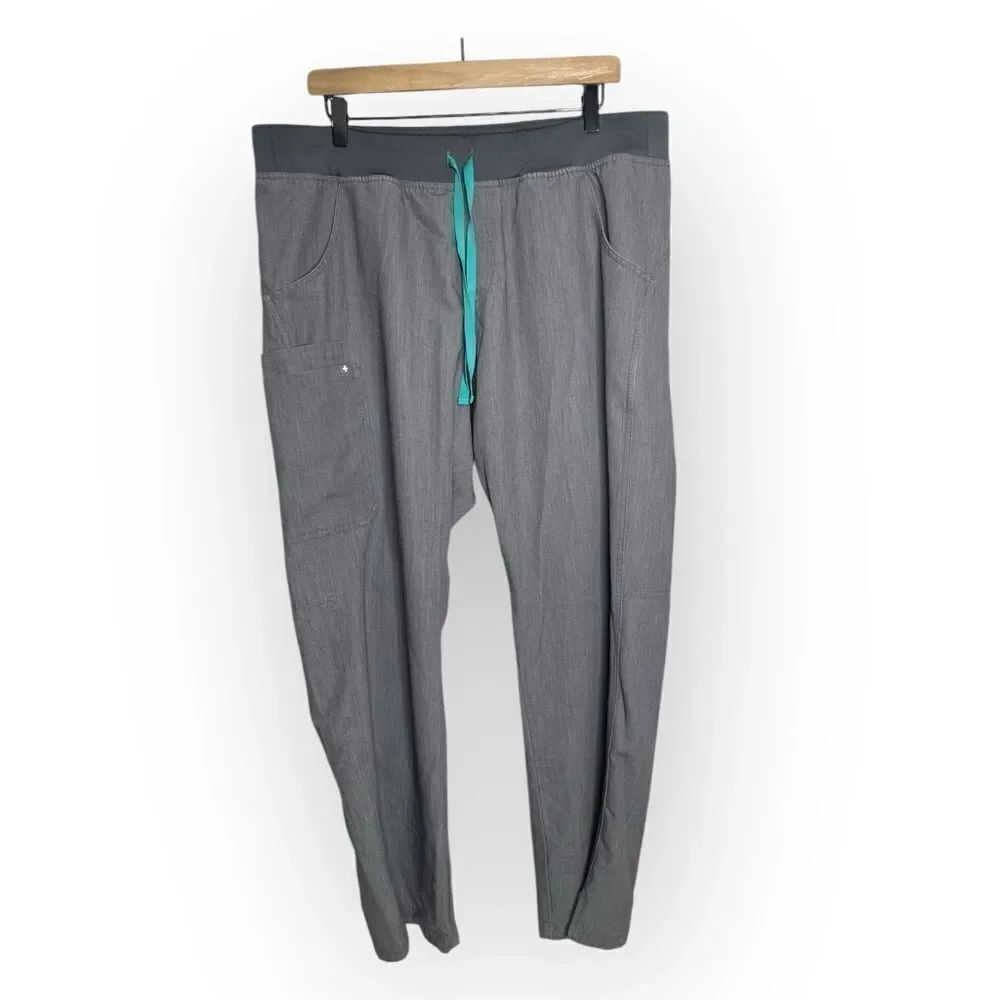 FIGS Technical Collection Grey Pants Size XL